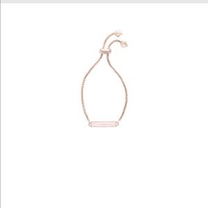 NWT Kendra Scott Stan Rose Gold/Rose Quartz